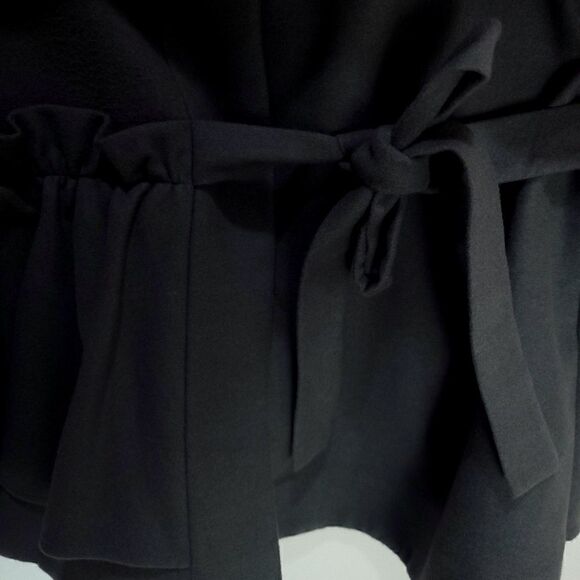 Halogen Gray Soft Asymetric Ruffle Jacket - Picture 9 of 13